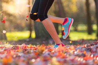 Kadın atlet metrelik yakın çekim