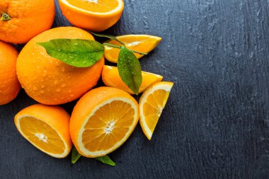 Taze turuncu siyah taş