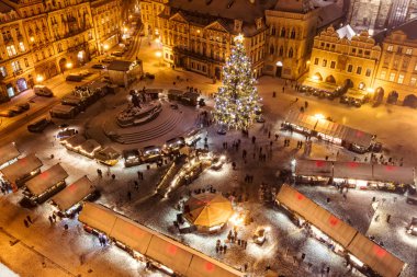 Noel pazarı Oldtown Square, Prag