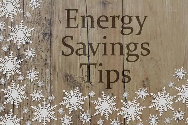 Energi besparingar Tips — Stockfoto