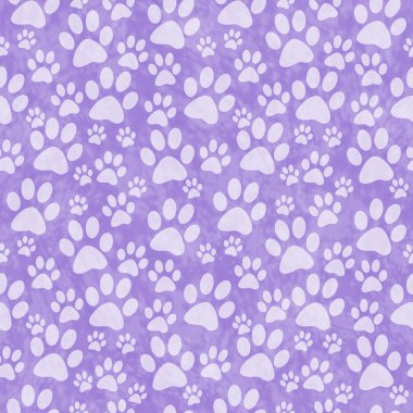 Mor köpek pençe baskı döşeme deseni tekrar arka planı