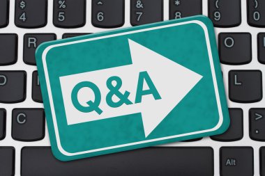 İnternet iş için Q&A sağlayan