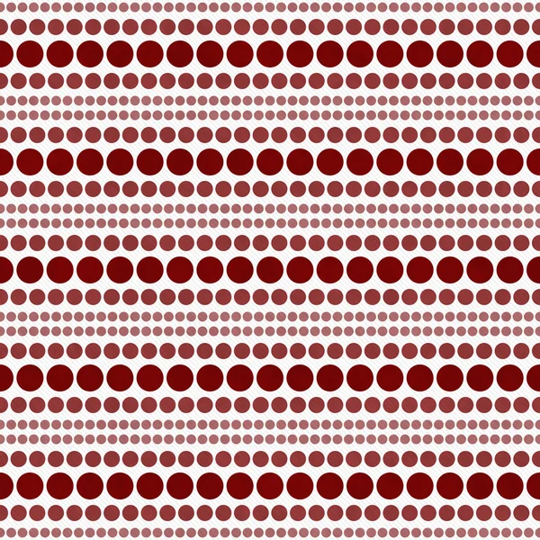 Rouge et blanc à pois Design abstrait motif tuile répéter Bac — Photo