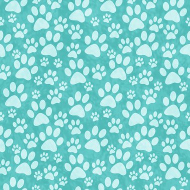 Yeşil köpek pençe baskı döşeme deseni tekrar arka plan