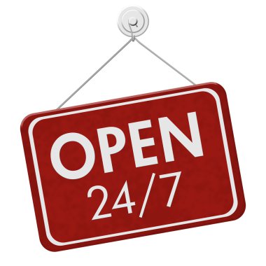 Açık 24 / 7 kayıt