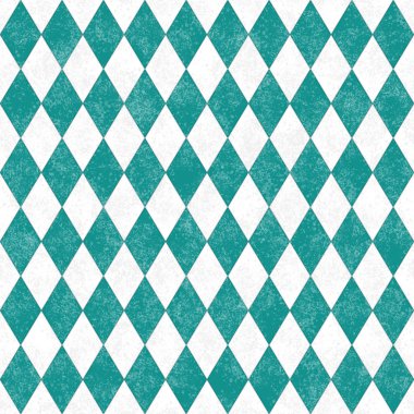Yeşil Grunge elmas döşeme deseni tekrar arka plan