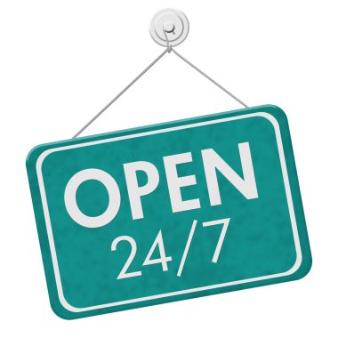 Açık 24 / 7 kayıt