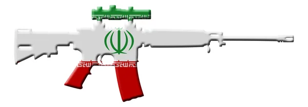 Fighting and Conflict in Iran — Stock Photo, Image