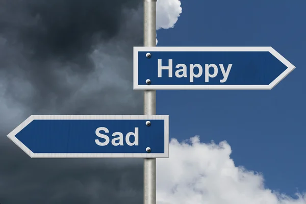 Are you Happy or Sad — Stock Photo, Image