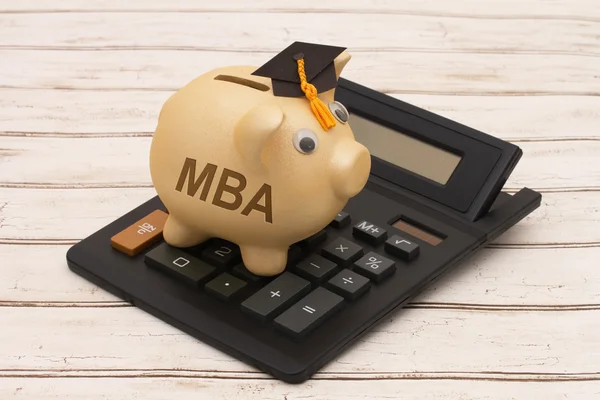 Cost of getting a MBA — Stock Photo, Image