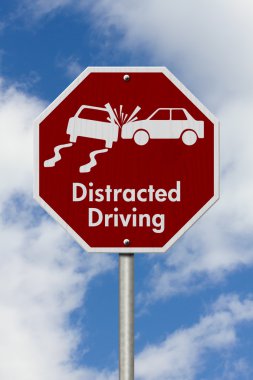 Deli sürüş yol işaret durdurmak