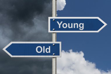Yaşlı olmak karşı genç olmak