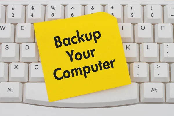 Backup Your Computer — Stock Photo, Image