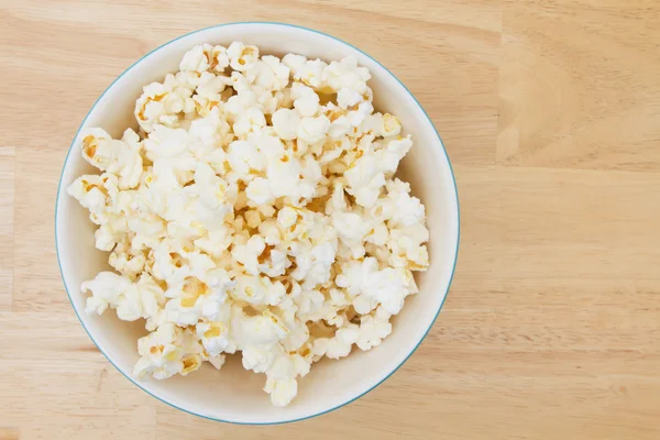 Kom van popcorn — Stockfoto