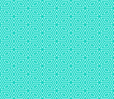 Kare desenli ve pürüzsüz arkaplanlı soluk deniz mavisi küpleri.