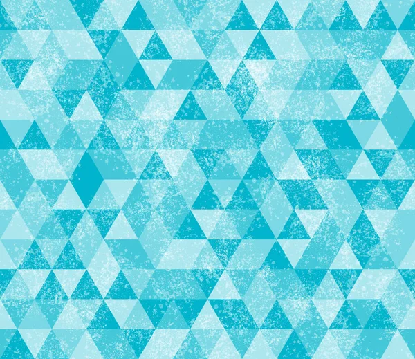 Illustration Teal Triangle Pattern Background Seamless Repeats — Stock Photo, Image