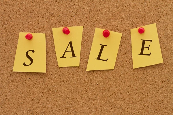 Sale announcement — Stock Photo, Image