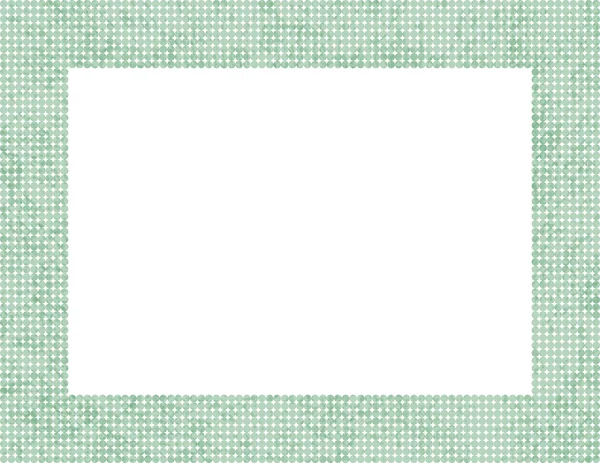 Light Green Polka Dot Frame — Stock Photo, Image