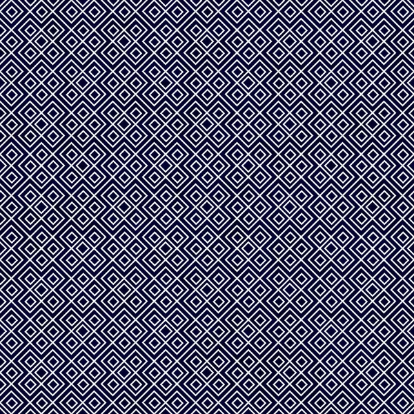 Navy Blue and White Square Geometric Repeat Pattern Background — Stock Photo, Image