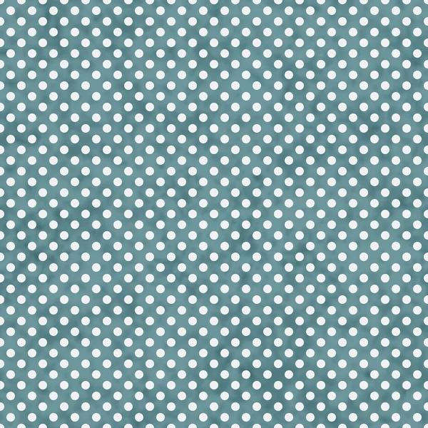 파란색과 흰색 작은 땡 땡이 패턴 반복 배경 — 스톡 사진