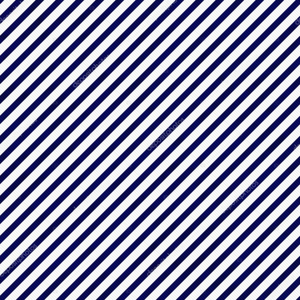 Navy Blue and White Striped Pattern Repeat Background