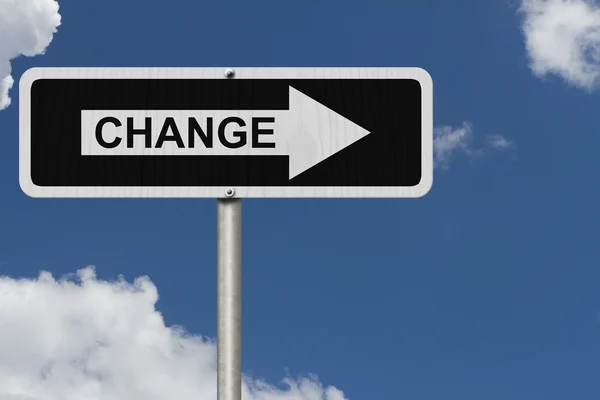 The way to Change — Stock Photo, Image