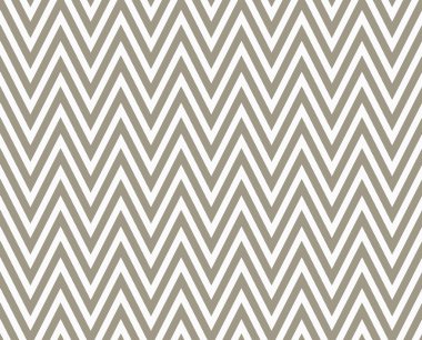 Brown and White Zigzag Textured Fabric Repeat Pattern Background clipart