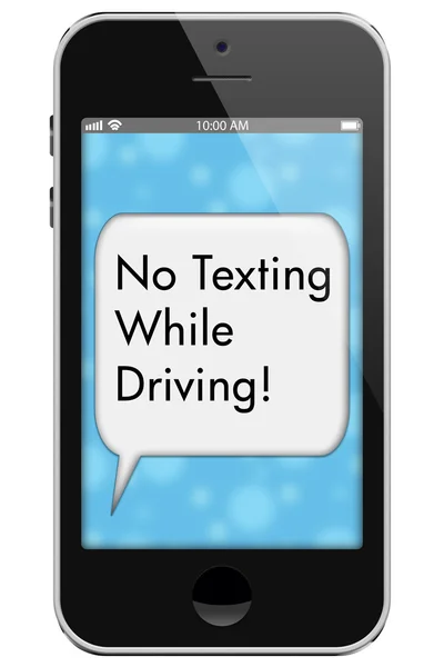 No Texting While Driving — Stock Photo, Image