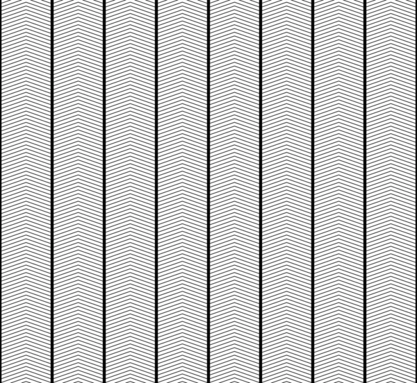 Branco e preto Zigzag tecido texturizado fundo padrão — Fotografia de Stock