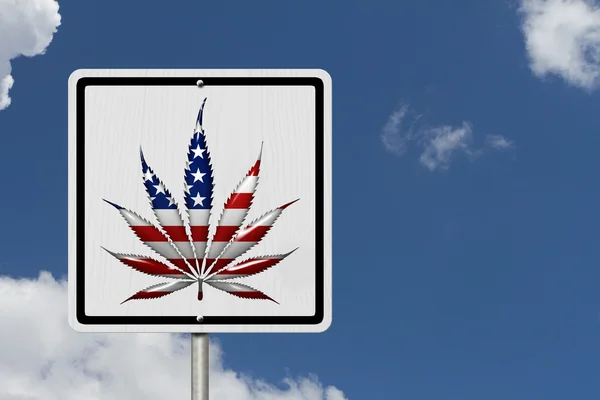 Driving Under the Influence of  Marijuana — Stock Photo, Image