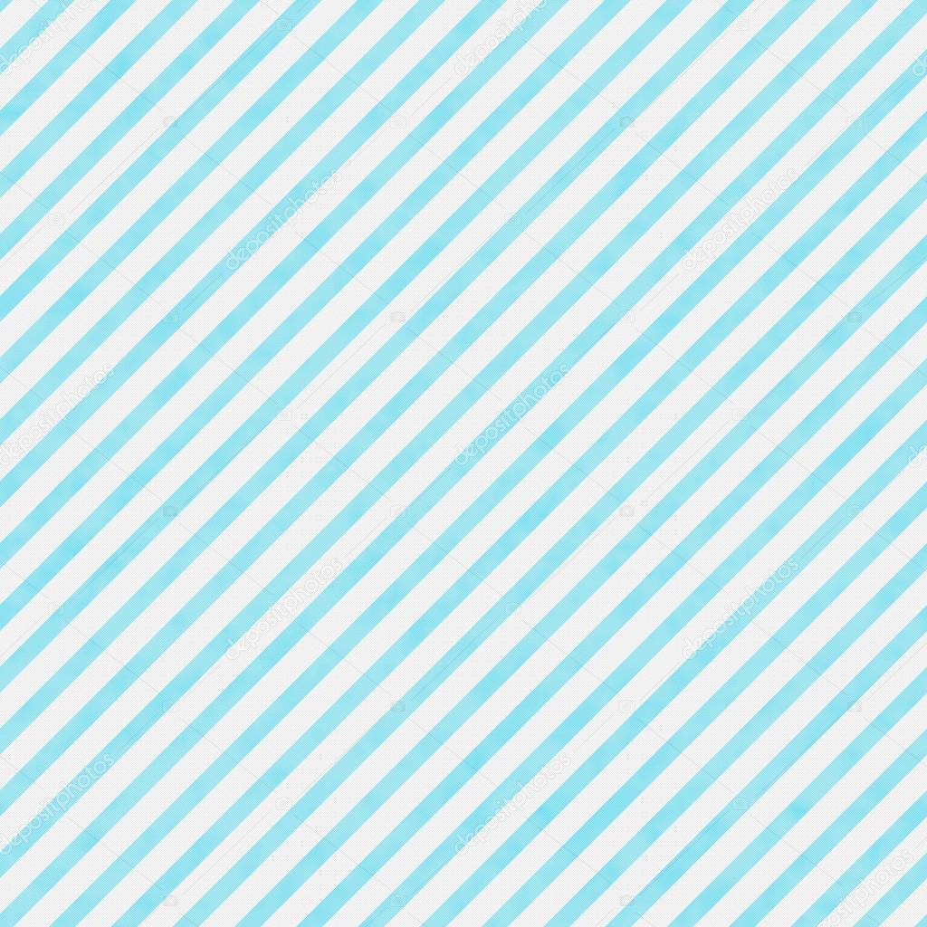 Bright Teal and White Striped Pattern Repeat Background