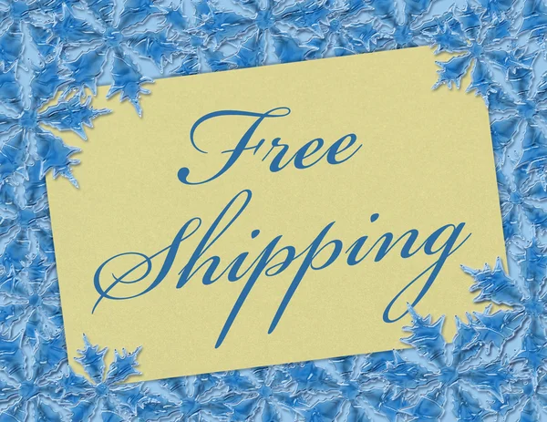 Free Shipping — Stock Photo, Image