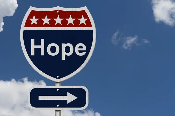 Signo de esperanza — Foto de Stock