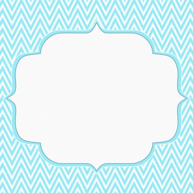 yeşil ve beyaz chevron zikzak çerçeve arka plan