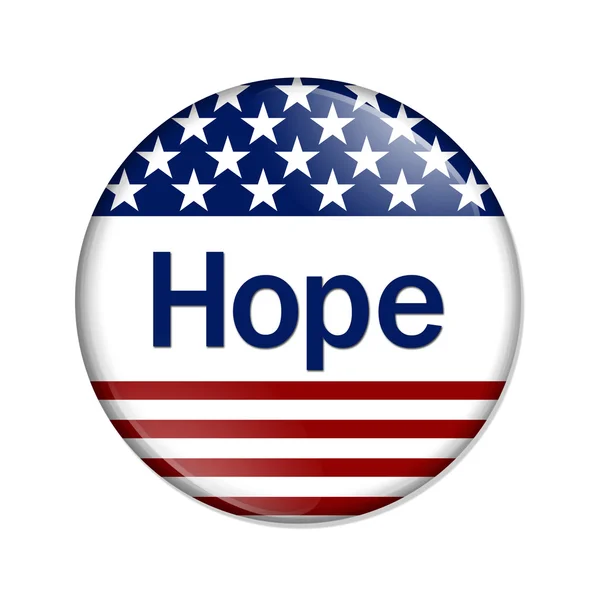 Botão de esperança — Fotografia de Stock