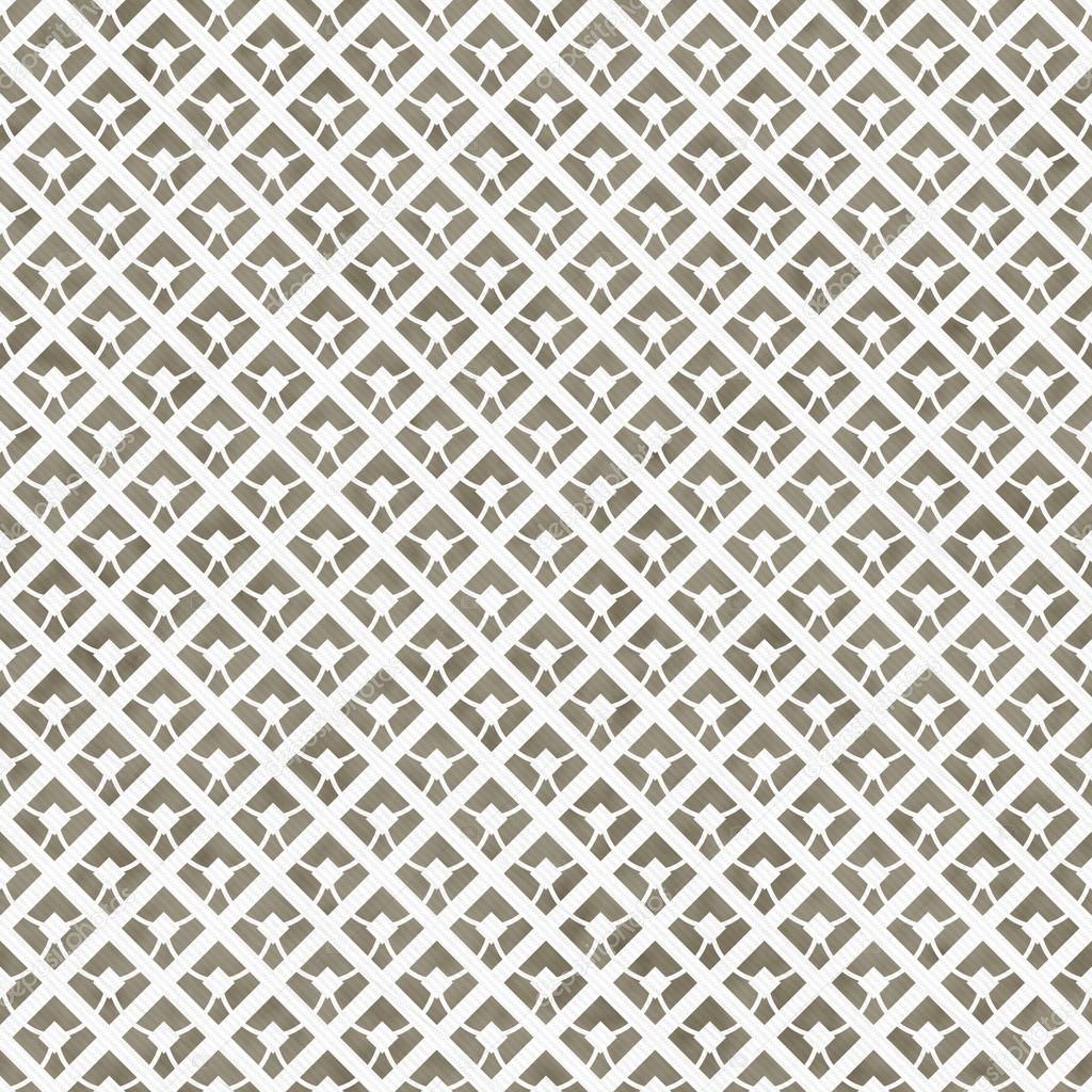 Beige and White Diagonal Squares Tiles Pattern Repeat Background