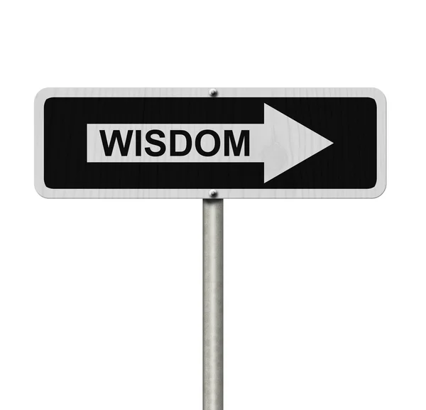 The way to having wisdom — Stock Photo, Image