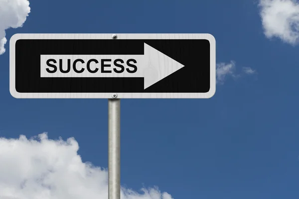 El camino hacia el éxito — Foto de Stock