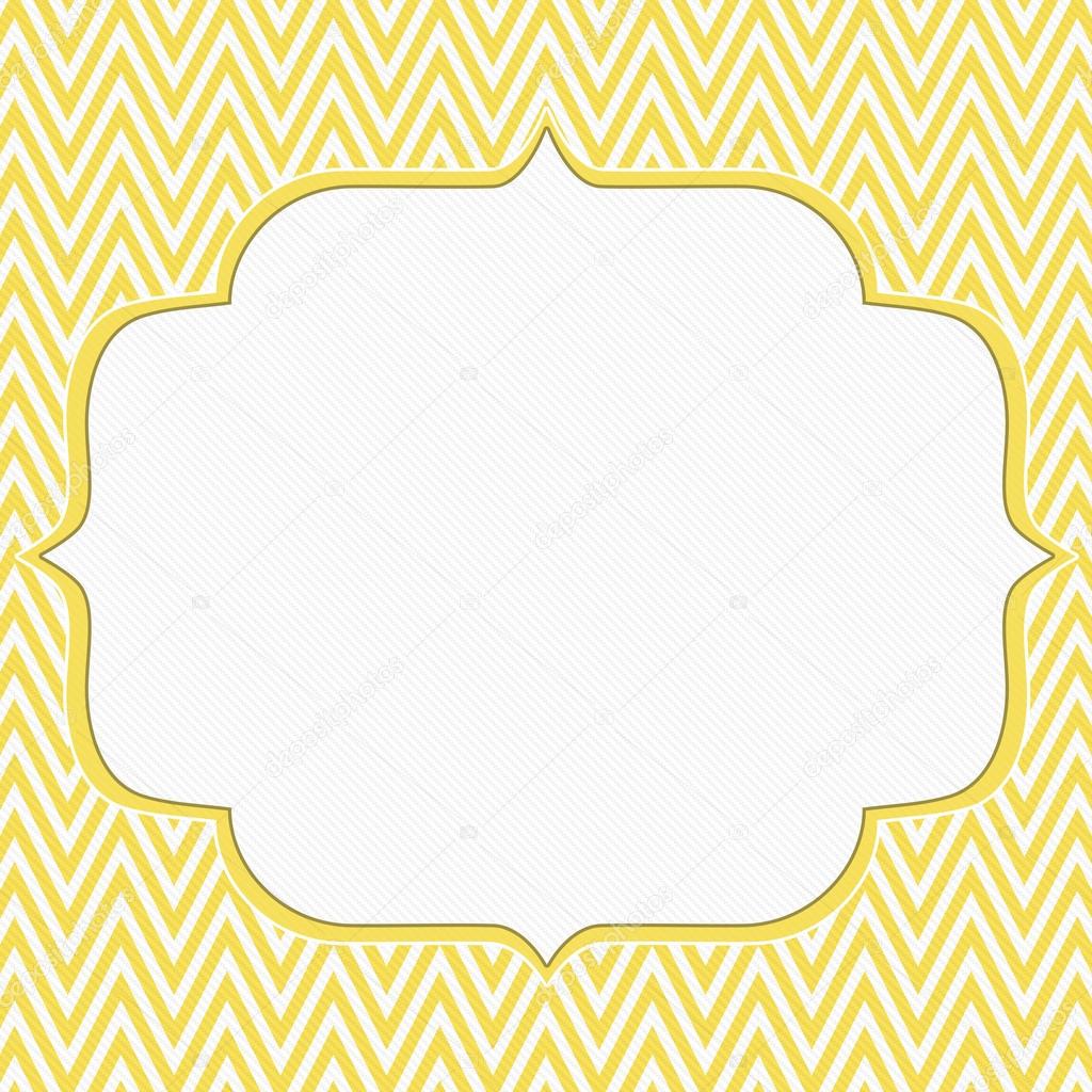 Yellow And White Chevron Zigzag Frame Background Stock Photo Yellow And White Chevron Zigzag Frame Background Stock Photo