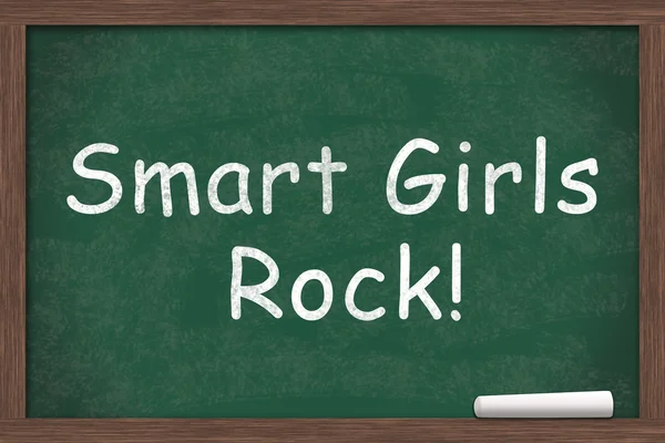 Smart Girls rocken — Stockfoto