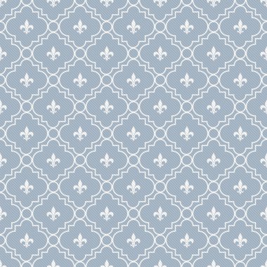 Beyaz ve mavi alev almış zambağı dokulu desen kumaş arka plan