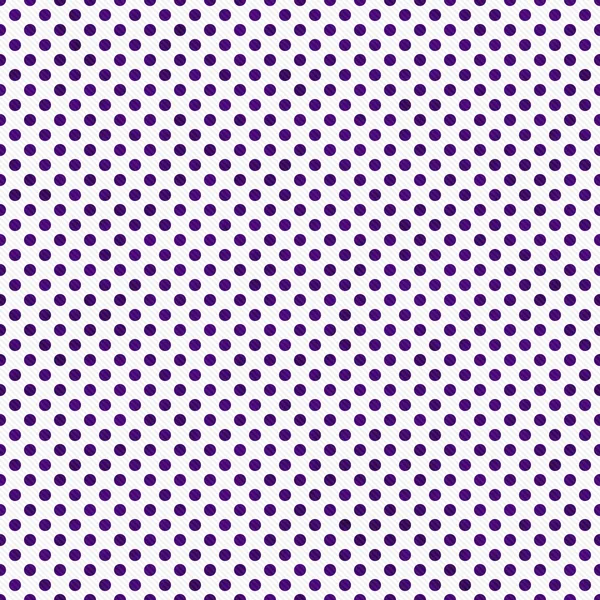 Petit motif à pois violet foncé et blanc Répétez le fond — Photo