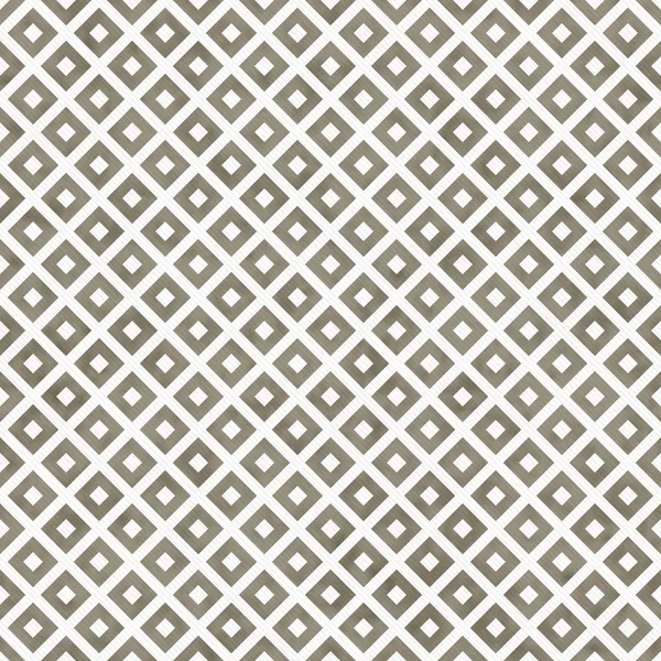 Beige and White Diagonal Squares Tiles Pattern Repeat Background — Stock Photo, Image