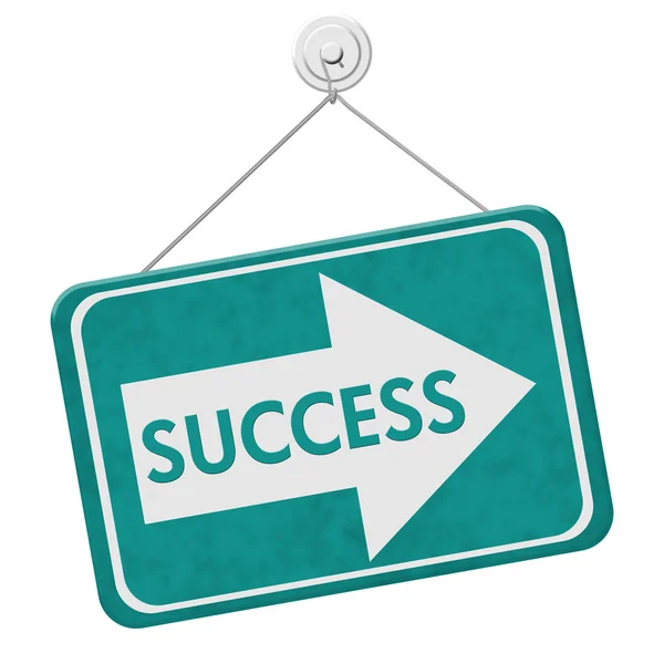 Success This Way Sign — Stock Photo, Image