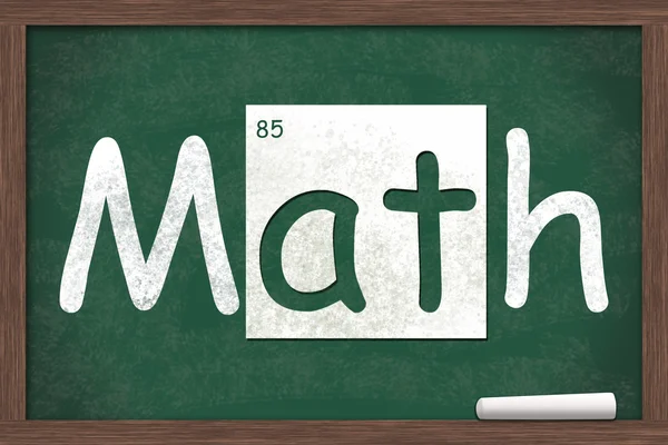 Mathematik-Unterricht — Stockfoto