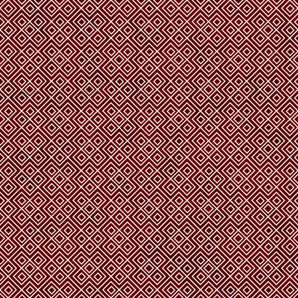 Rood en wit vierkant geometrische terugkeerpatroon achtergrond — Stockfoto