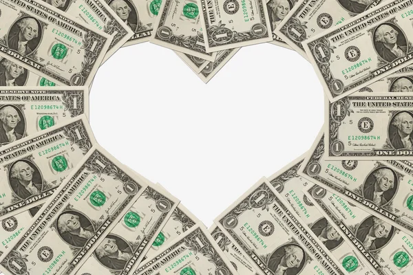 El amor al dinero — Foto de Stock