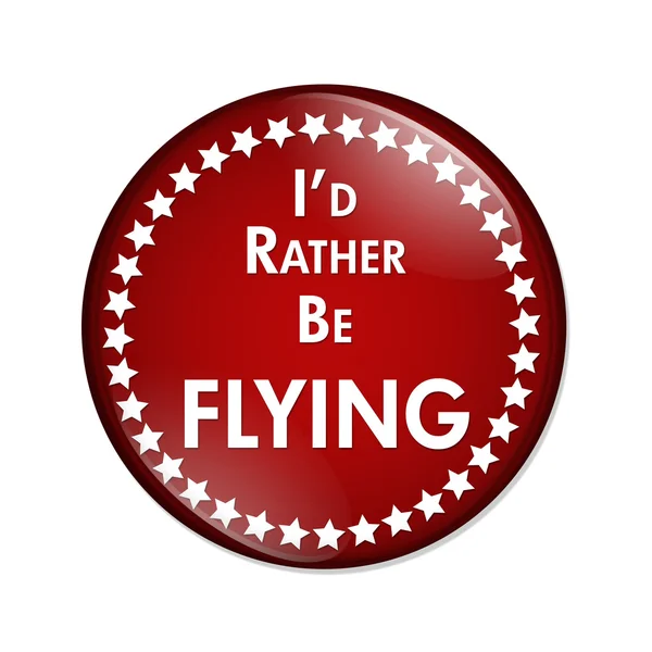 Prefiro ser o botão voador. — Fotografia de Stock