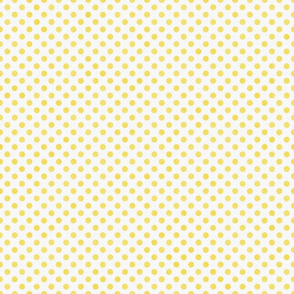 Licht geel en wit kleine Polka Dots patroon herhalen pagina — Stockfoto