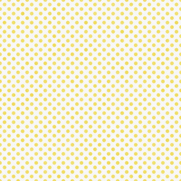 Светло-жёлтый и белый узоры в горошек Стоковая Картинка